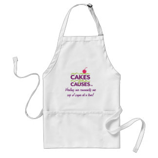 Cakes for Causes Logo Apron Standaard Schort