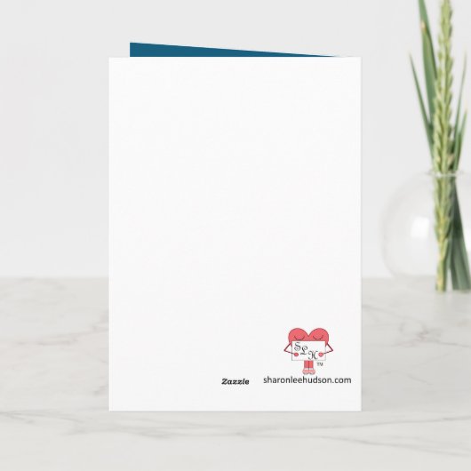 Cakes in Waiting - Frosting Time: Blank Birthday Kaart (Achterkant)