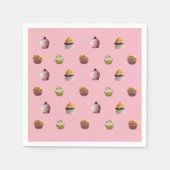 Cakes Kleurrijke servetten (Voorkant)