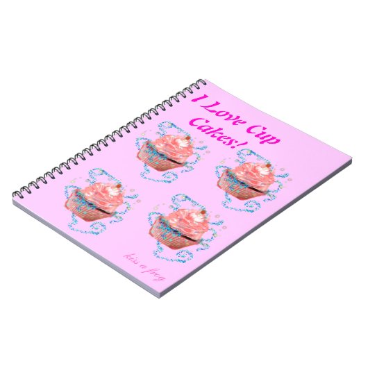 Cakes notebook - aanpassen notitieboek (Linkerzijde)