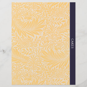 Cakes Ontvanger divider goudbloemen