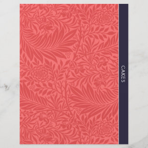 Cakes Ontvanger divider Rode Floral