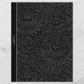 Cakes | Ontvanger divider | zwarte Floral (Achterkant)