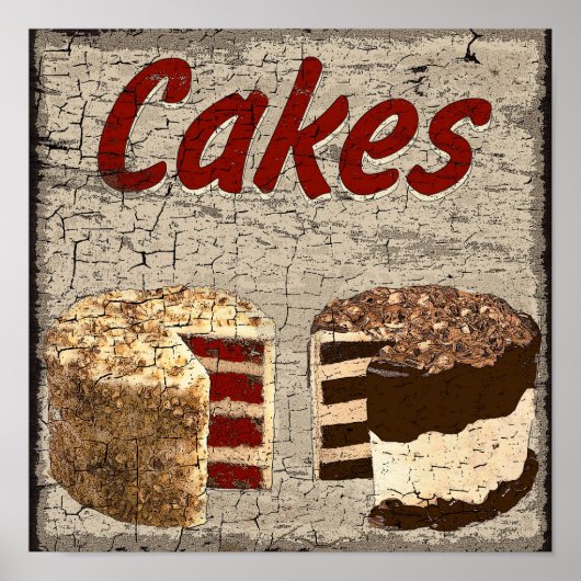 Cakes Poster (Voorkant)