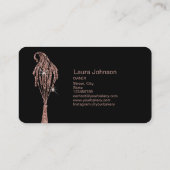 Cakes & Sweets Cupcake Home Bakery Driping Whisk Visitekaartje (Achterkant)