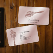 Cakes & Sweets Cupcake Home Bakery Driping Whisk Visitekaartje