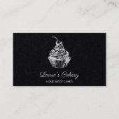 Cakes Sweets Cupcake Home Bakery Girly  Visitekaartje (Voorkant)