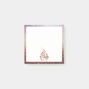 Cakes & Sweets Cupcake Home Bakery Rustige Vintage Post-it® Notes
