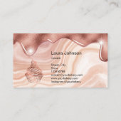 Cakes & Sweets Cupcake Home Bakery Rustige Vintage Visitekaartje (Achterkant)