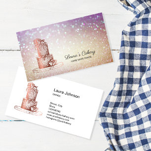 Cakes & Sweets Cupcake Home Bakery Rustige Vintage Visitekaartje