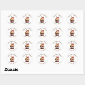 Cakes & Sweets Cupcake Pastry Chef Bakery Ronde Sticker (Vel)