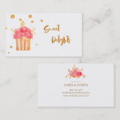 Cakes & Sweets Custom Visitekaartje (Voorkant / Achterkant)