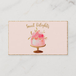 Cakes & Sweets Custom Visitekaartje