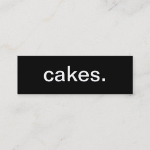 Cakes Visitekaartje