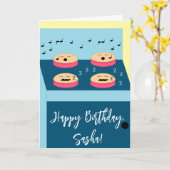 Cakes Waiting - Time 4 Frosting: Blank Birthday Kaart (Gele Bloem)