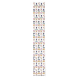 Cakes Waterverf voor fruit en geluk Lange Tafelloper