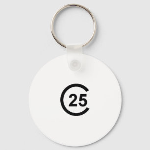 Cal 25 Sleutelhanger voor de zeescheepvaart