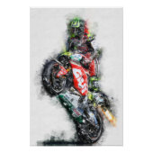 Cal Crutchlow Perfect Poster (Voorkant)