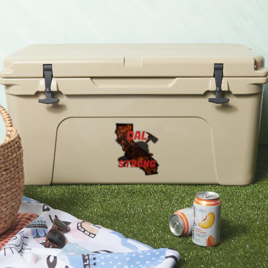 CAL FIRE STRONG AX HELM Red Sticker (Koeler)