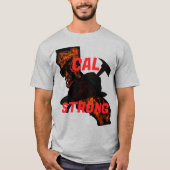 CAL FIRE STRONG AX HELMENT BLK T-SHIRT (Voorkant)