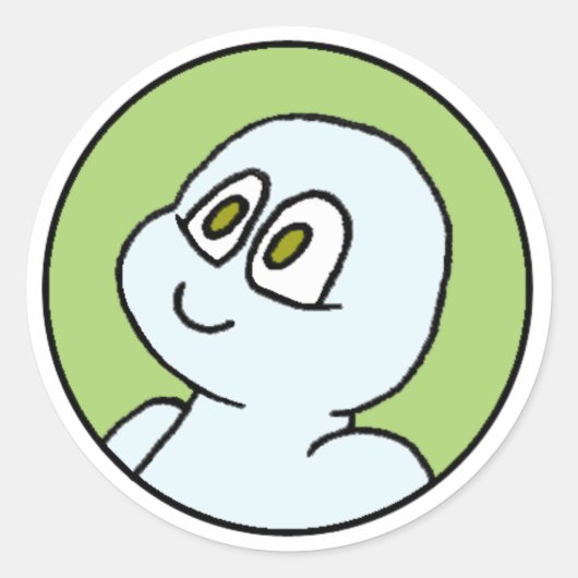 Cal Mini Circle Sticker (Voorkant)