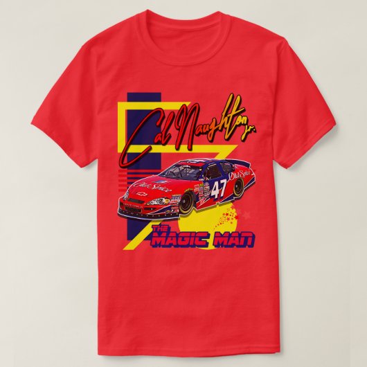 Cal Naughton Jr Ricky Bobby SHAKE EN BAKE T-shirt (Design voorkant)
