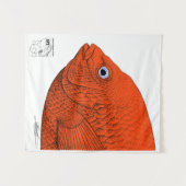 Cal-Neva AFS fish art-Support studentensubeenheden Wandkleed (Voorkant (horizontaal))