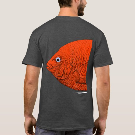 Cal-Neva AFS fish shirt-Support studentensubeenhed T-shirt (Achterkant)