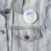 Cal-Neva AFS Ronde Button, standaard, 2¼ inch Button 5,7 Cm (In situ)