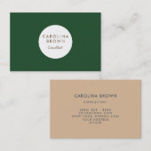 Cal Poly Pomona Green Visitekaartje (Voorkant / Achterkant)