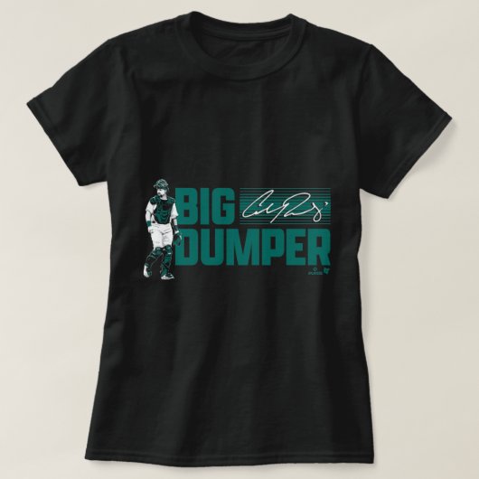 Cal Raleigh - Big Dumper - Seattle Baseball Premiu T-shirt (Design voorkant)