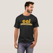 Cal Retro Three Stripe  California Throwbac T-shirt (Voorkant volledig)