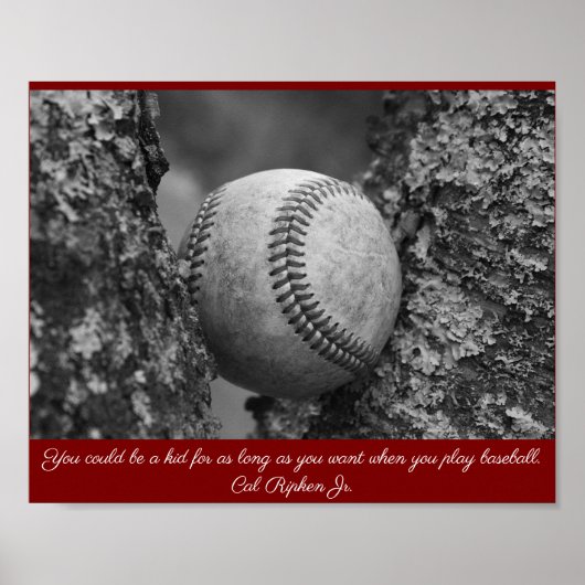 Cal Ripken Baseball Poster (Voorkant)