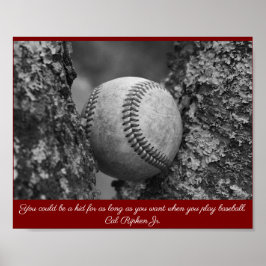 Cal Ripken-honkbalposter Poster