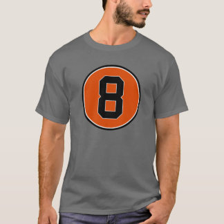 Cal Ripken Jr 8 Jersey Nummer T-shirt