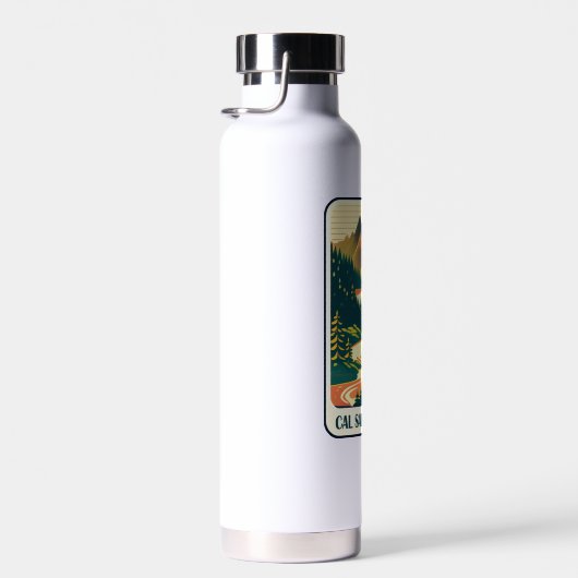 Cal Salmon River California Kleuren Waterfles (Rechts)