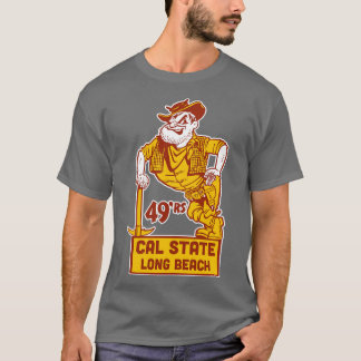  Cal State Long Beach 49er Mascotte T-shirt