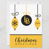 Cal State Long Beach Feestdagenkaart (Voorkant)