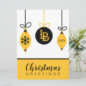 Cal State Long Beach Feestdagenkaart (Staand voorkant)