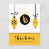 Cal State Long Beach Feestdagenkaart (Voorkant)