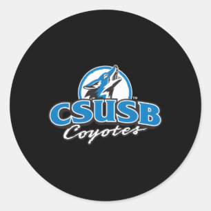 Cal State San Bernardino Coyotes Icoon Ronde Sticker