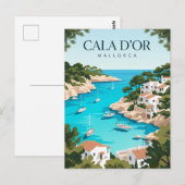 Cala d'Or Spanje Briefkaart (Voorkant / Achterkant)