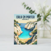 Cala en Porter Spanje Briefkaart (Staand voorkant)