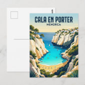 Cala en Porter Spanje Briefkaart (Voorkant / Achterkant)