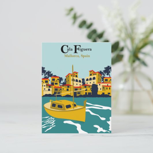 Cala Figuera, Mallorca, Spanje Briefkaart (Staand voorkant)