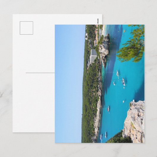 Cala Galdana Menorca Feestdagenkaart (Voorkant / Achterkant)