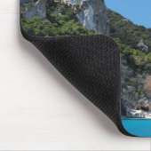 Cala Goloritze strand op Sardinië mousepad Muismat (Hoek)