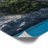 Cala Goloritze strand, Sardinië poster (Hoek)