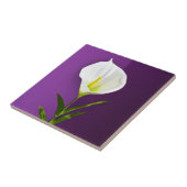 Cala Lelie Bloem Tegeltje (Zijkant)