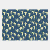 Cala Lilies en Eucalyptus Inpakpapier Vel (Voorkant 3)